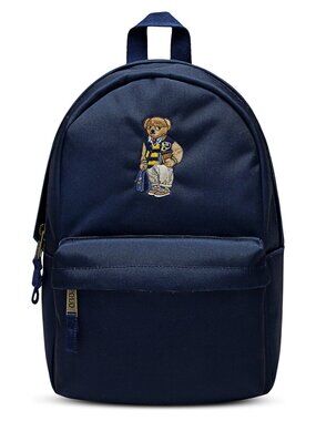 Ralph Lauren Bear Childrens Backpack New with Tags 12x14